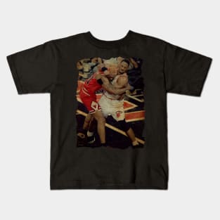 Dennis Rodman vs Alonzo Mourning #3 Kids T-Shirt